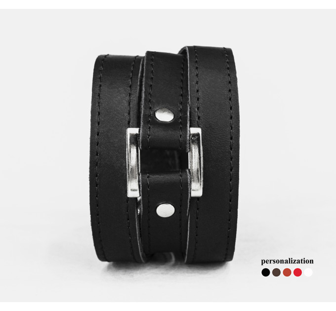 Шкіряний браслет, 8075ст