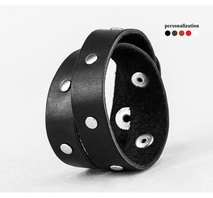 Шкіряний браслет, 8091