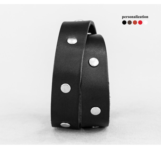 Шкіряний браслет, 8091