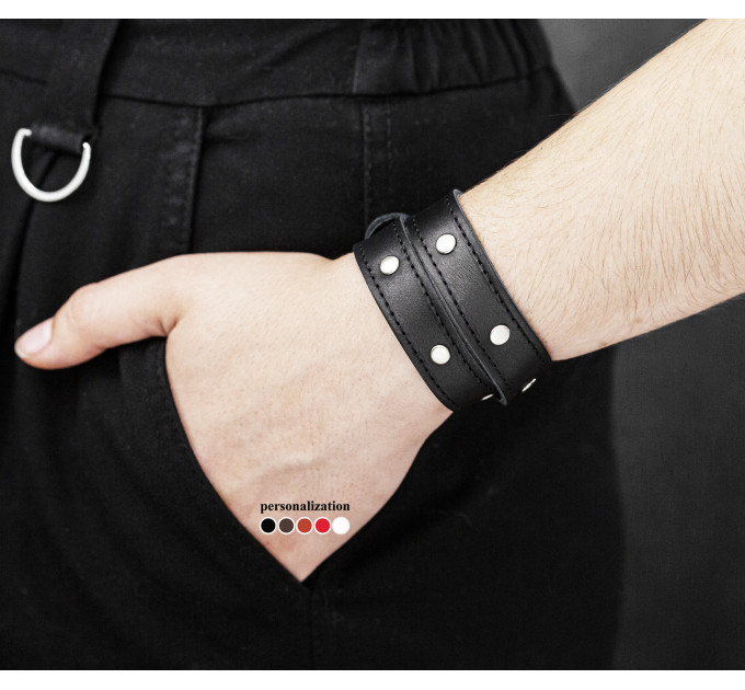 Шкіряний браслет, 8091ст