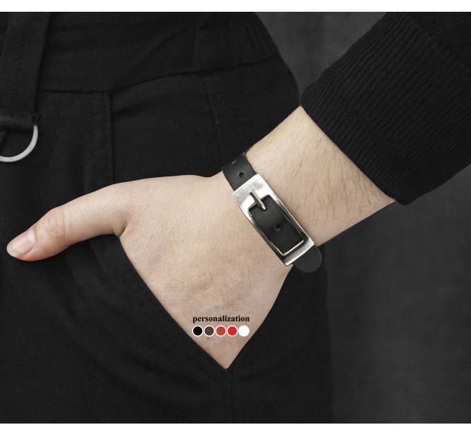 Шкіряний браслет, 8101