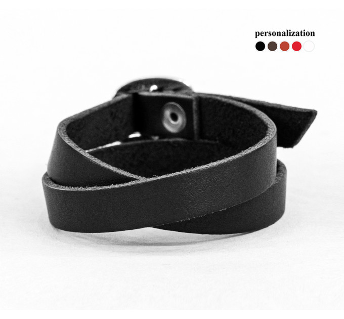 Шкіряний браслет, 8160