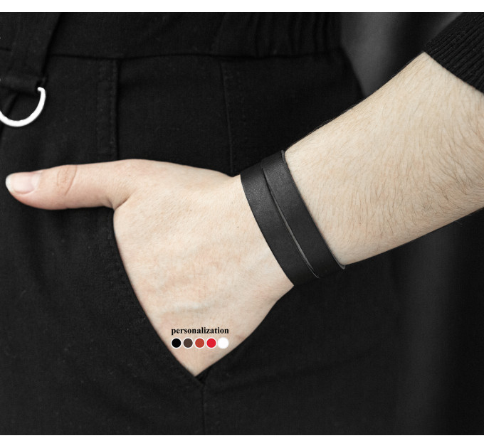 Шкіряний браслет, 8160