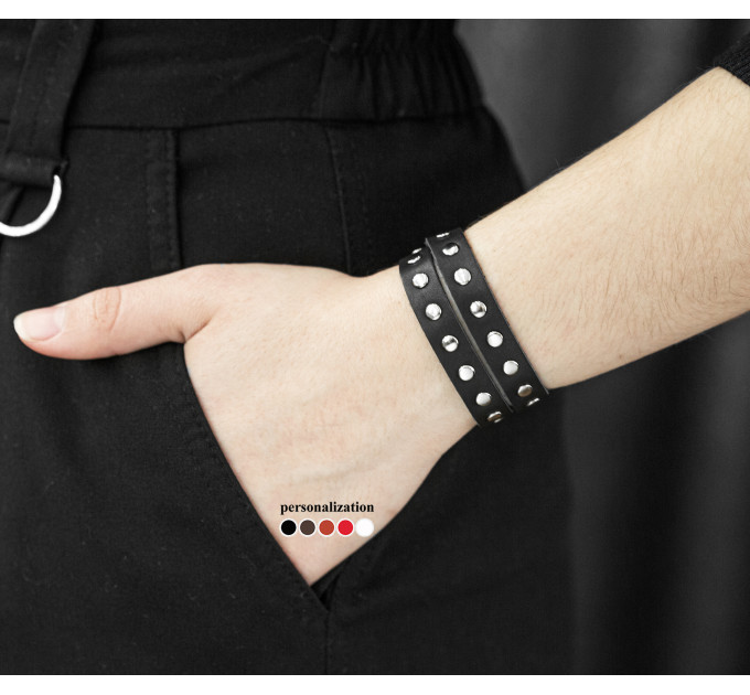 Шкіряний браслет, 8161