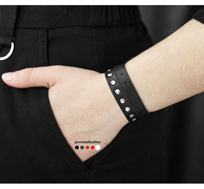 Шкіряний браслет, 8162