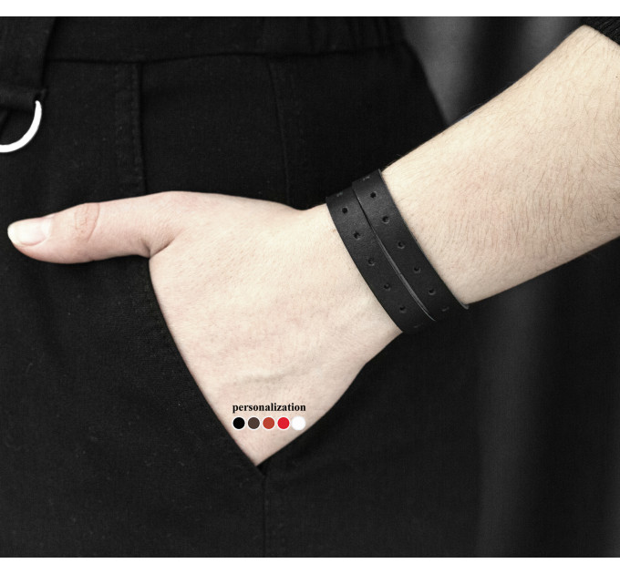 Шкіряний браслет, 8164