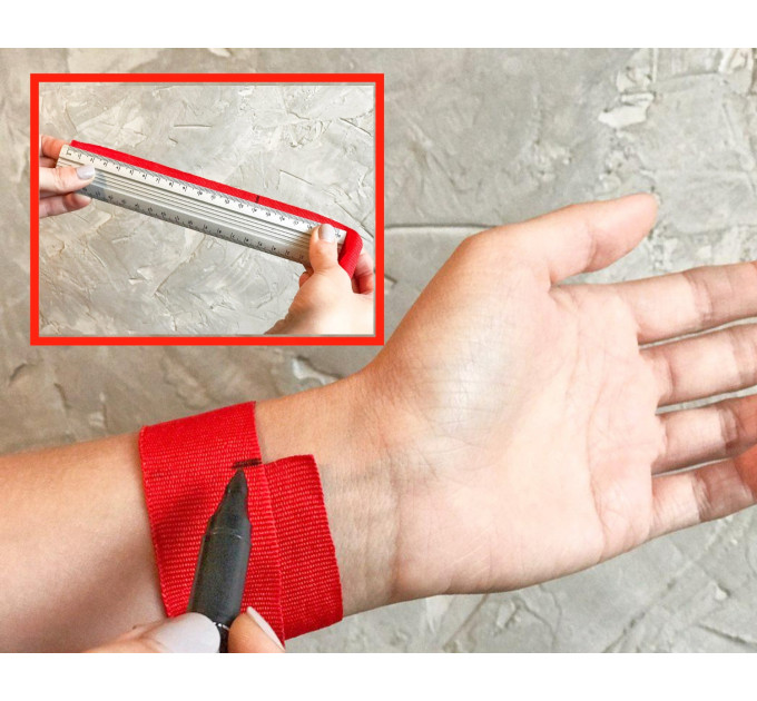 Широкий шкіряний браслет, код 3040